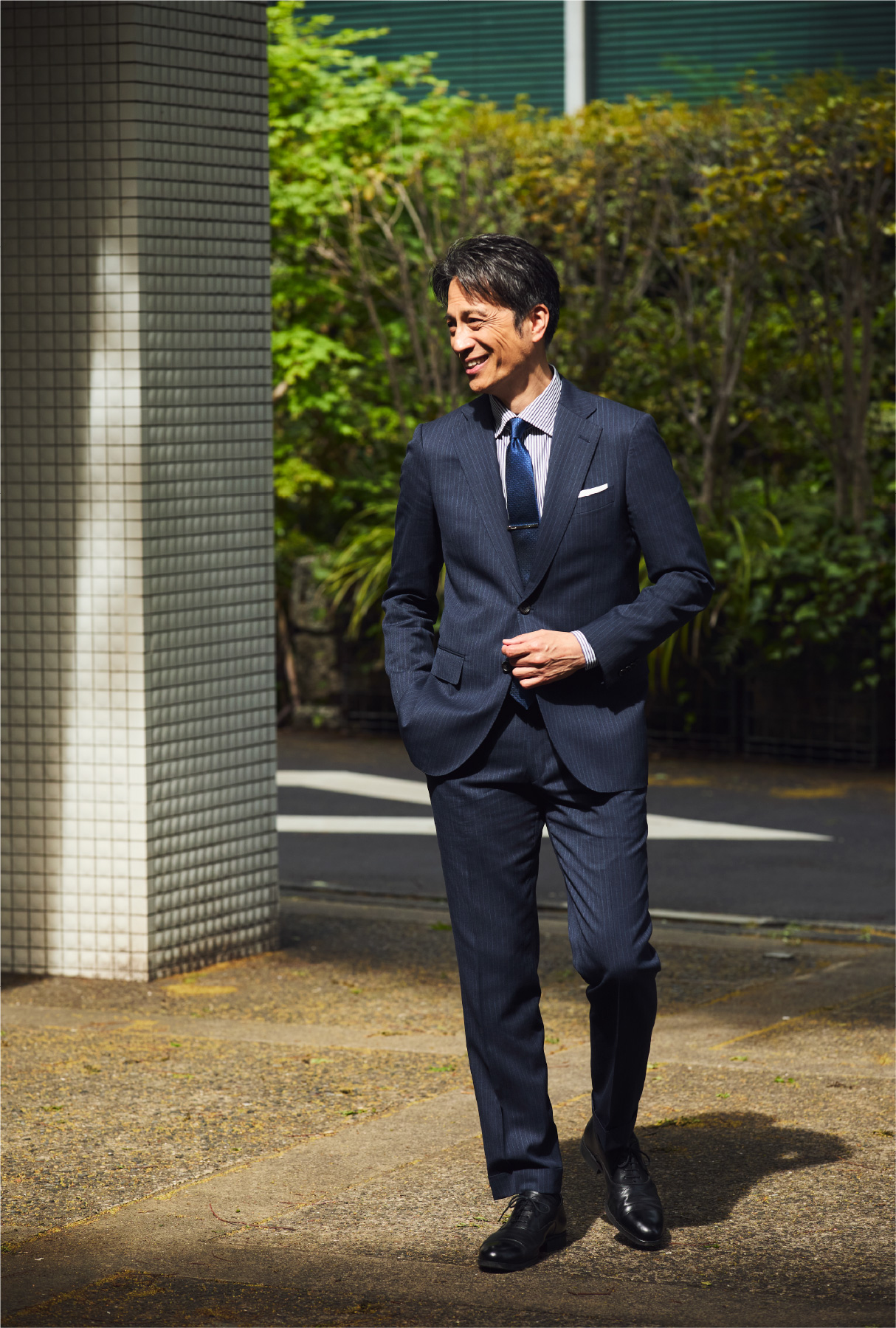 30˚anniversario ネクタイ / タイピン を身に着けた 直樹